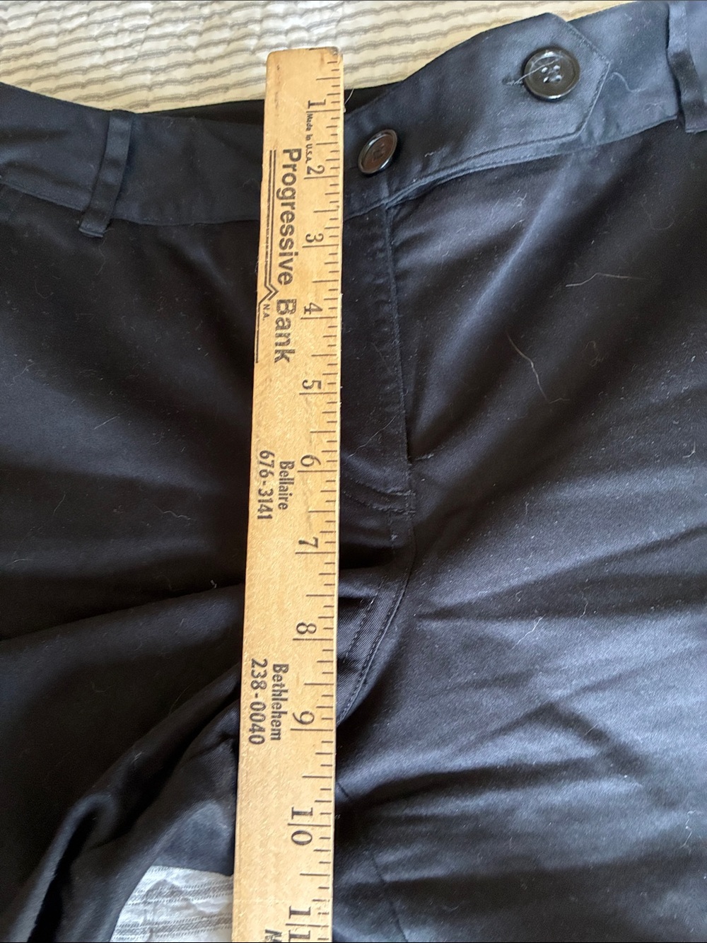 Worthington Black Tailored women’s Bermuda Shorts. Size 6. - Picture 5 of 7